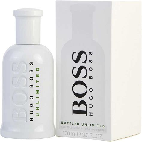 boss bottled unlimited 100ml|hugo boss aftershave white bottle.